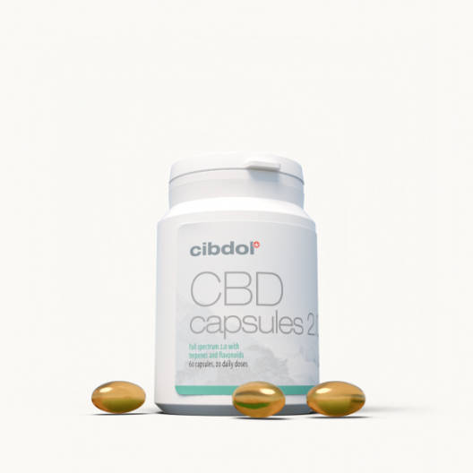 Cápsulas de gel con CBD 20% (2000mg)