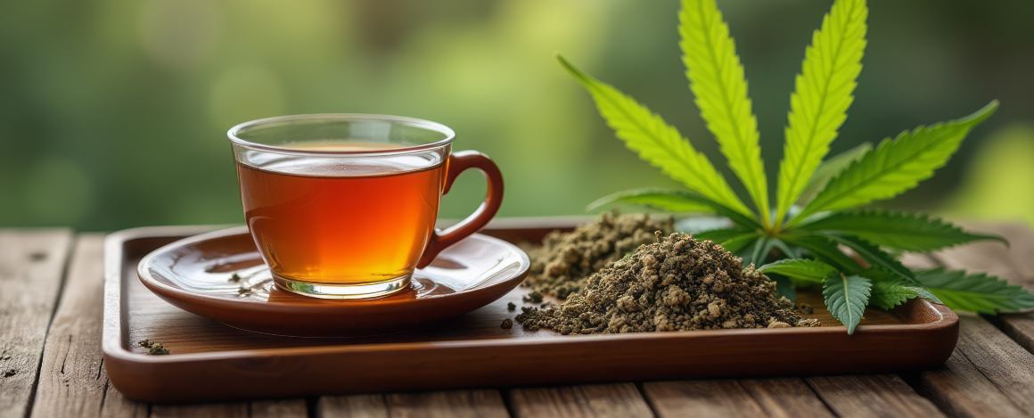 ¿Qué es el té de cannabis?